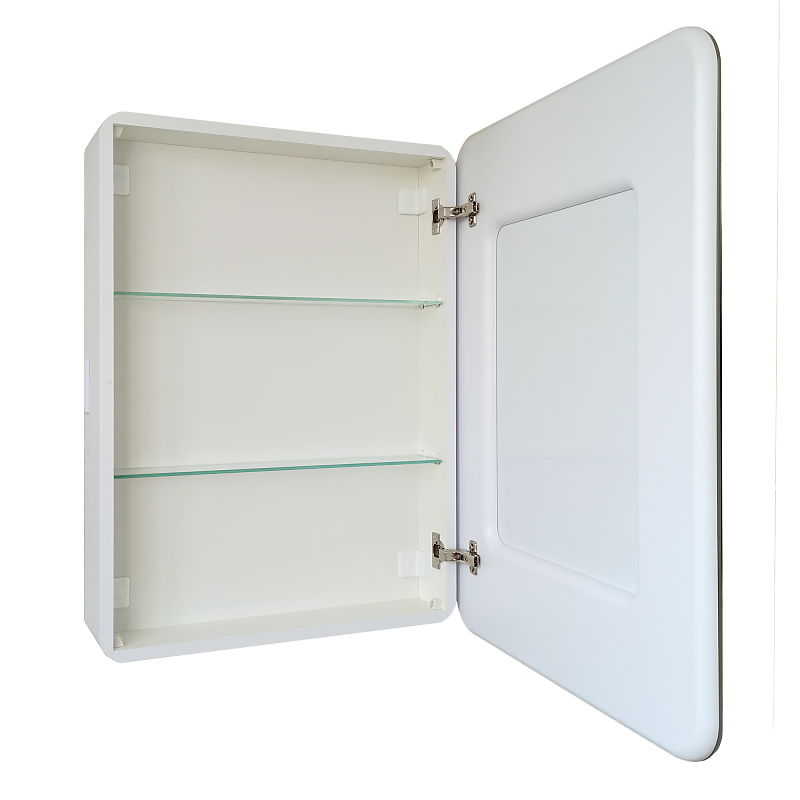 Зеркало-шкаф Elliott LED 550х800(подсветка, сенс.включ.) правый с розеткой