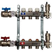 Коллектор из нержавеющей стали в сборе без расходомеров 3 вых. STOUT SMS 0912 000003