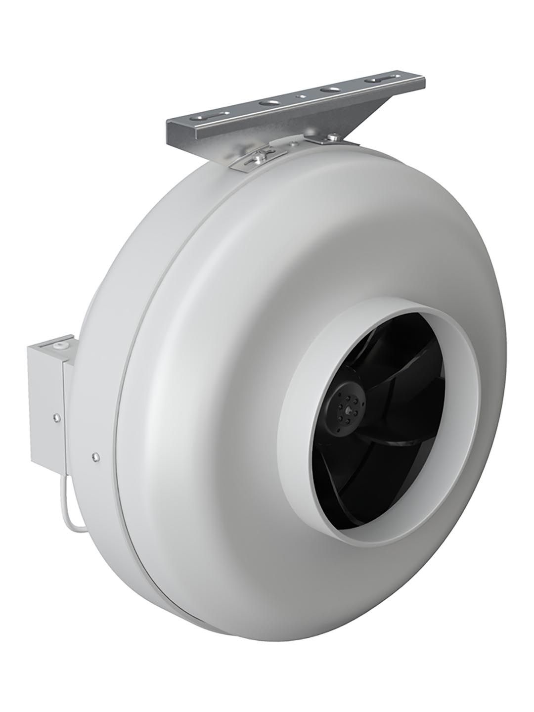 Вентилятор канальный D160 CYCLONE центробежный пластиковый корпус ERA PRO