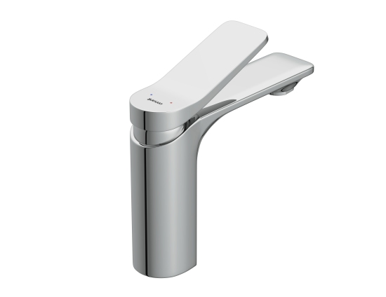 Смеситель Cersanit для раковины ODRA однорычажный клик клак 63050