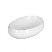 Раковина накладная MLN-320315 600*400*150 белая, MELANA