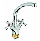 Смеситель для кухни (мойки) G.LAUF QML4-A827  (1/2 керам.на гайке) (10)