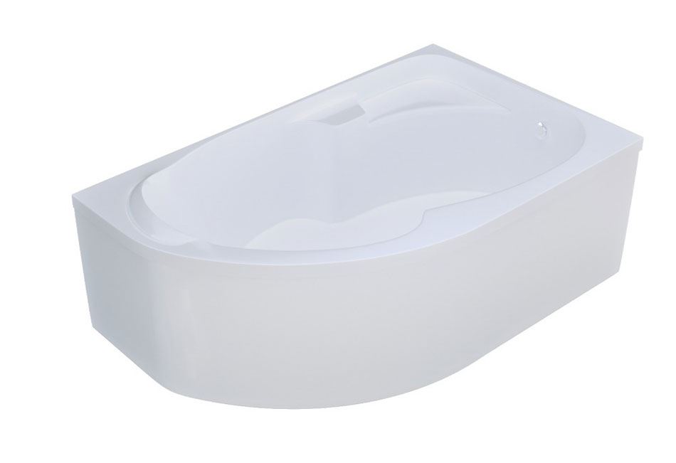 Ванна акрил 1MARKA DIANA 170*105 правая+каркас+панель без сифона