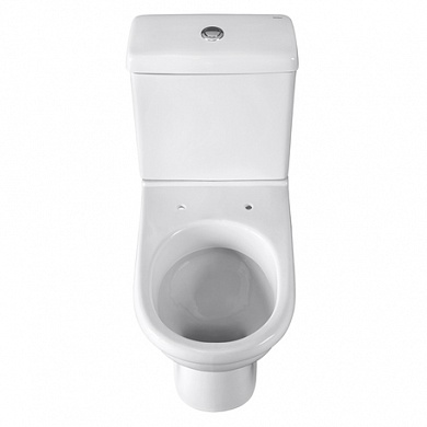 Унитаз-компакт Визит (косой вып., ниж. подв., 1-реж. арм., сид.полипропилен), SANTERI