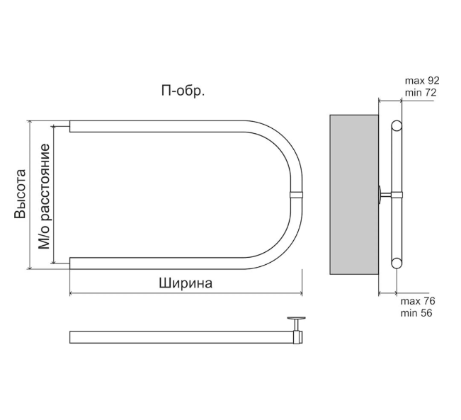 П/с П-образ. 32  320х400 ТЕРМИНУС