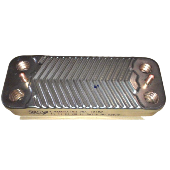 Теплообменник вторичный GAZECO 18 / 24 (02-4007)