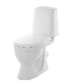 Унитаз-компакт Идеал стандарт (косой вып., ниж.подв., 1-реж.арматура, сид. полипропилен) SANITA