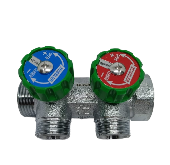 TIM Коллектор регул. под плоскую прокладку 3/4