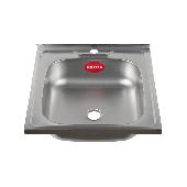 FABIA Мойка накладная 50х50 (0,4 мм)глубина 160 мм без сифона м00002