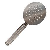 6016 GFmark Лейка для душа круглая - ПЛОСКАЯ, АНТИВАНДАЛЬНАЯ нерж.