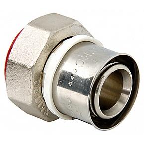 Прямой ПРЕСС с нак. гайкой 16*1/2 в.н 