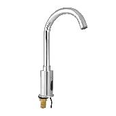 081 BRIMIX Смеситель раковина СЕНСОРНЫЙ высокий С- образный излив