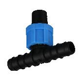 Тройник 16мм х К/Л х 16мм