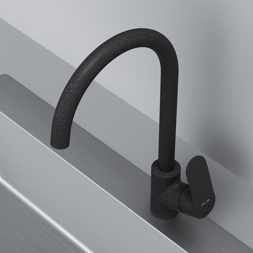 Смеситель для кухни элегантный ЧЕРНЫЙ  F8007122  LIKE АМ.РМ