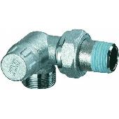 Вентиль трехосевой запорный левый Ø1/2