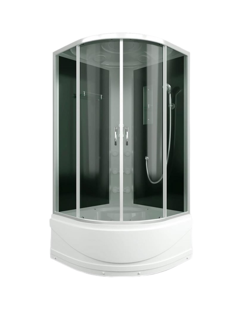 ERLIT Душевая кабина ER3509TPF-С4 RUS 90*90*215 (с г/м, выс.поддон,тон.стекло)