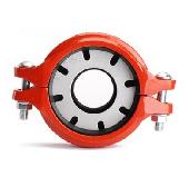 Муфта гибкая переходная грувлок со стальным кольцом Ду65х50 (2 1/2