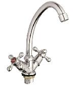 Смеситель для кухни (мойки) G-lauf JMX4-A605 (1/2; керам. на лат. гайке)