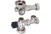 Насосно-смесительный узел с термост. клапаном без насоса STOUT (SDG-0120-001000)