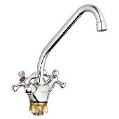 Смеситель для кухни (мойки) G-lauf QSL4-A827 (1/2; керам., на лат. гайке)