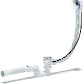 ТРИТОН  Перелив п/а с сифоном плоский 720 мм(металл) EM602TR