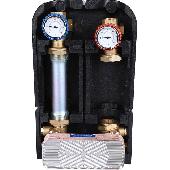 Насосная группа с теплообменником 18 пластин, без насоса в теплоизоляции SDG-0038-182501 STOUT