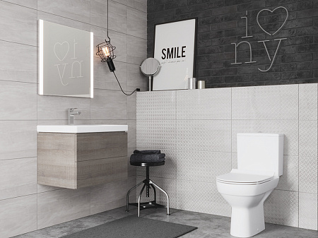 Унитаз-компакт  Cersanit CITY Clean On 011 3/5 DPL EO slim+сид.дюропласт микролифт