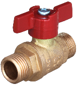 Кран шаровой Ду20 ш/ш бабочка А32/1 11Б27п1, БАЗ (50)