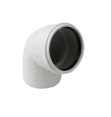 Отвод белый МК РТП110х87 (40)