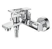 A63127 Смеситель для ванны ACCOONA с коротким изливом хром (10)