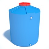 Емкость 3500л (Ц3500Д) с крышкой 1960х1520