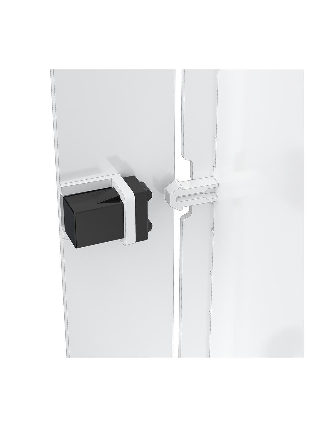 Люк ревизионный LN фланец 200х300 нажимной 223х323 пластик EVECS L2030N