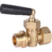 Кран для манометра, ВР/НР, 1/2