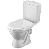 Унитаз-компакт Алькор-антивсплеск (косой вып., 2-реж. арм., сид. полипропилен) 1WH302196, Сантек