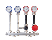 Смесительный узел с трехходовым клапаном (коллектор с функцией гидрострелки) Арт. H100076