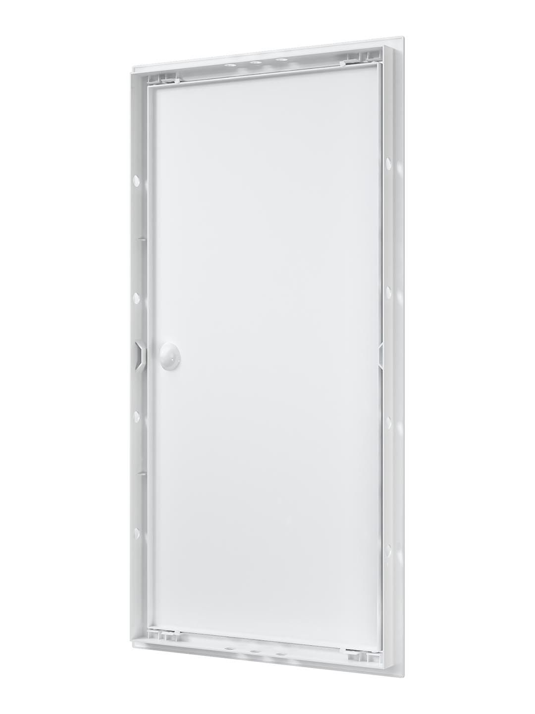 Люк-дверца ревизионная 296х596 с фланцем ручка 318х618 пластик Л3060Р