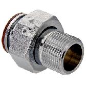 Полусгон с накидной гайкой 3/4 