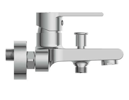 Смеситель Cersanit для ванны BRASKO однорычажный (без душевого гарнитура) 63021