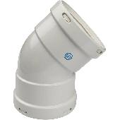 Колено Ø80 угол 45° м/м STOUT (SCA-0080-020045)