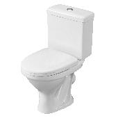 Унитаз-компакт Форвард (косой вып., ниж.подв., 1-реж.арм., сид. полипропилен), SANTERI