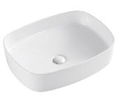 Раковина накладная Ното 505*375*135 белая, Terminus