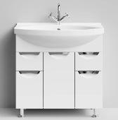 Тумба+умывальник Лира 85см. с б/к (рак.Лагуна 85), VOD-OK