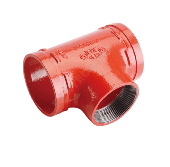 Тройник переходной под резьбу Ду125х80 (5