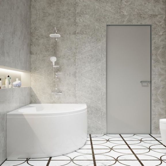 ТРИТОН Ванна Мари 1700х1100х470 левая на каркасе без панели и сифона