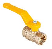 Кран шар. ГАЗ Стандарт Ду15 Ру40 г/г рыч Dist 411Р