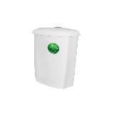 Бачок Суперкомпакт/Радуга/Персона (15,5см) с крышкой без арматуры, Оскольская керамика