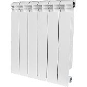 Радиатор биметалл. STOUT ALPHA 350  6 секции SRB-2310-035006 бок. подключение