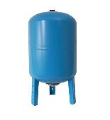 Гидроаккумулятор UNIPUMP 100л  вертикальный ГВ 100 (БЭЗ) нижнее подключение (синий) 44355 (Ø1