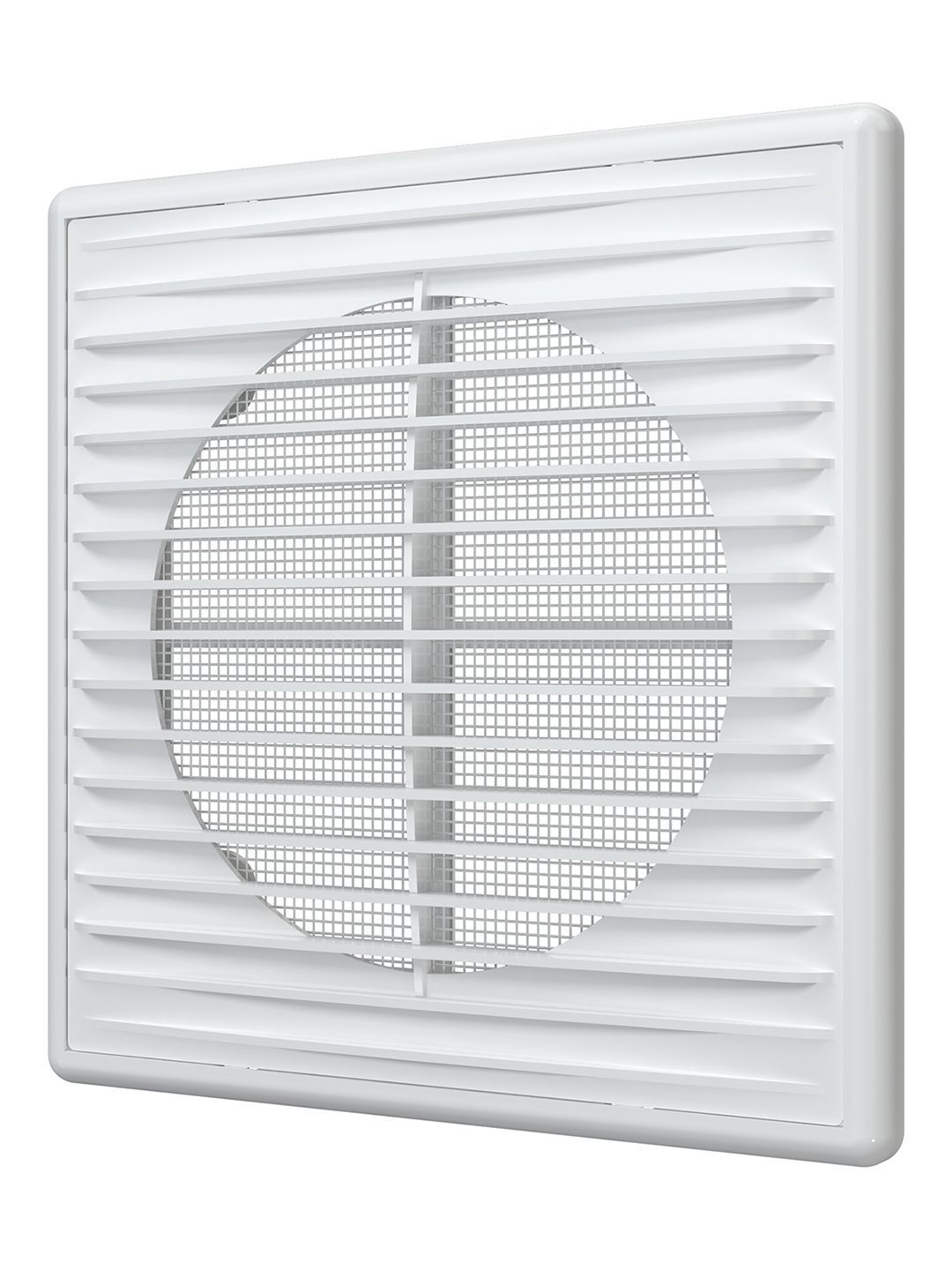 Решетка вентиляционная П разъемная 150х150 пластик ERA 1515П