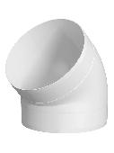 Колено ККП D150 45° пластик ERA